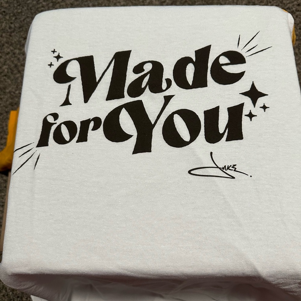 NEW Jake Owen Made For You Signature Baseball Tee